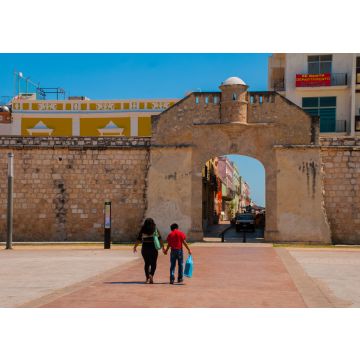 Lais Puzzle - San Francisco de Campeche, Mexiko: Das Meerestor oder die Bastion der Puerta del Mar - 100, 200, 500 & 1.000 Teile