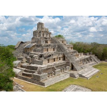 Lais Puzzle - Haupttempel in Edzna, Campeche, Mexiko - 100, 200, 500 & 1.000 Teile