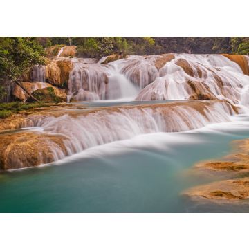 Lais Puzzle - Agua Azul Kaskaden und Wasserfälle im tropischen Regenwald des Bundesstaates Chiapas in der Nähe der Stadt Palenque, Mexiko - 100, 200, 500 & 1.000 Teile