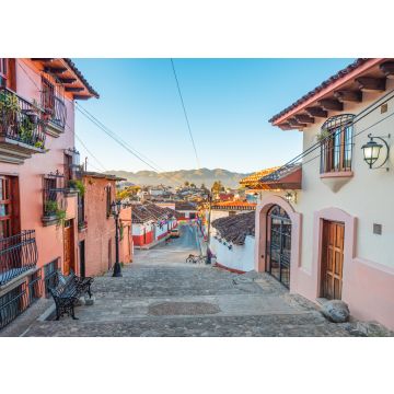 Lais Puzzle - Schöne koloniale Gassen und Straßen der magischen Stadt San Cristobal de las Casas in Chiapas, Mexiko - 100, 200, 500 & 1.000 Teile