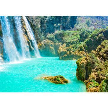Lais Puzzle - Wasserfall Velo de novia bei den Chiflon-Wasserfällen in Chiapas, Mexiko - 100, 200, 500 & 1.000 Teile