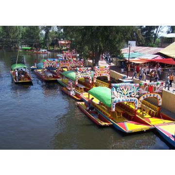 Lais Puzzle - Boote von Xochimilco, Mexiko-Stadt - 100, 200, 500 & 1.000 Teile