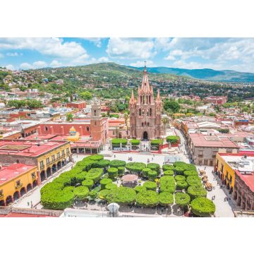 Lais Puzzle - Schöne Luftaufnahme des Hauptplatzes von San Miguel de Allende in Guanajuato, Mexiko - 100, 200, 500 & 1.000 Teile
