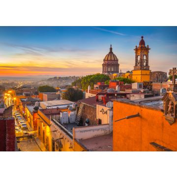 Lais Puzzle - Sonnenuntergang in San Miguel De Allende, Guanajuato Mexiko - 100, 200, 500 & 1.000 Teile