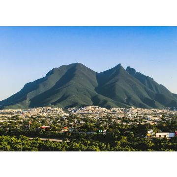Lais Puzzle - Ansicht der Berge gegen klaren blauen Himmel, Mexiko - 100, 200, 500 & 1.000 Teile