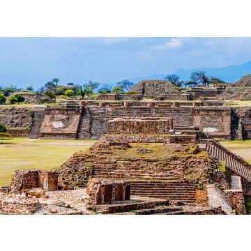 Lais Puzzle - Blick auf das Panorama der heiligen Stätte Monte Alban in Mexiko - 100, 200, 500 & 1.000 Teile