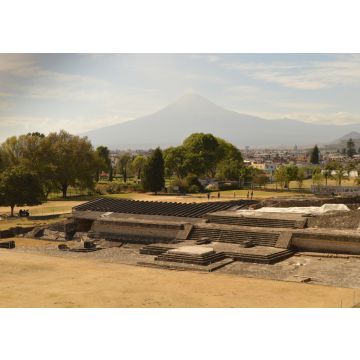 Lais Puzzle - Die Stadt Heroica Puebla de Zaragoza am Fuße des Vulkans Popocatepetl, Mexiko - 100, 200, 500 & 1.000 Teile