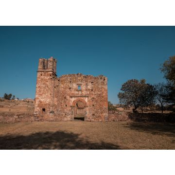 Lais Puzzle - Alte Kirche im Helm eines Bauernhofs in Amealco, Queretaro, Mexiko bereits in Ruinen und mit dem Abendlicht - 100, 200, 500 & 1.000 Teile