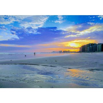 Lais Puzzle - Der lila Sonnenuntergang in Puerto Peñasco, Mexiko - 100, 200, 500 & 1.000 Teile