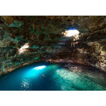 Lais Puzzle - Cenote Samula Dzitnup bei Valladolid, Yucatan, Mexiko - Schwimmen im kristallblauen Wasser - 100, 200, 500 & 1.000 Teile