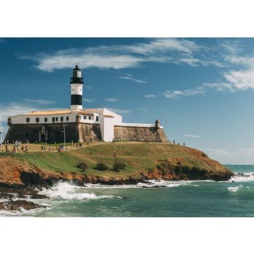 Lais Puzzle - Barra-Leuchtturm in Salvador, Bahia, Brasilien . - 100, 200, 500 & 1.000 Teile