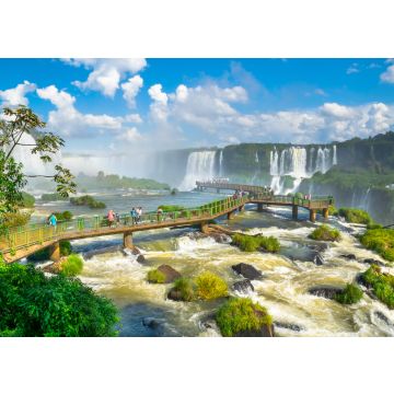 Lais Puzzle - Schöner Blick auf die Iguazu-Wasserfälle, eines der sieben Naturwunder der Welt - Foz do Iguaçu, Brasilien - 100, 200, 500 & 1.000 Teile