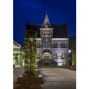 Lais Puzzle - Rathaus, Veendam bei Nacht, Dämmerung, Niederlande - 100, 200, 500 & 1.000 Teile