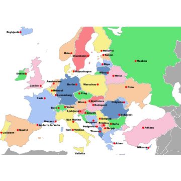 Lais Puzzle - Landkarte Europa - 100, 200, 500 & 1.000 Teile