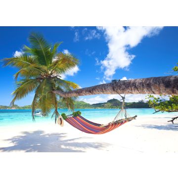 Lais Puzzle - Tropischer Strand mit Palmen und Hängematte - 100, 200, 500 & 1.000 Teile