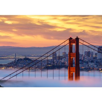 Lais Puzzle - Frühmorgens niedriger Nebel an der Golden Gate Bridge - 100, 200, 500 & 1.000 Teile