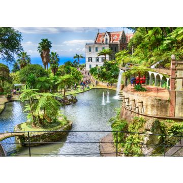 Lais Puzzle - Szenerie des Monte Palace Tropical Garden. Funchal, Insel Madeira, Portugal - 100, 200, 500 & 1.000 Teile