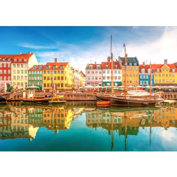 Lais Puzzle - Nyhavn Kopenhagen, Dänemark - 100, 200, 500 & 1.000 Teile