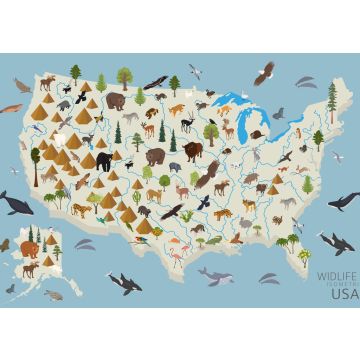 Lais Puzzle - Tierleben der USA - 100, 200, 500 & 1.000 Teile