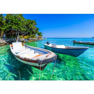 Lais Puzzle - Boot auf den Islas de Rosario, Kolumbien - 100, 200, 500 & 1.000 Teile