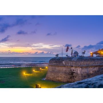 Lais Puzzle - Sonnenuntergang über der Verteidigungsmauer - Cartagena de Indias, Kolumbien - 100, 200, 500 & 1.000 Teile
