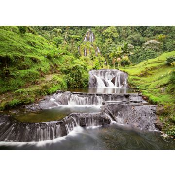 Lais Puzzle - Langzeitbelichtung des Wasserfalls in der Nähe des Santa Rosa Thermalbads in Santa Rosa de Cabal in Kolumbien - 100, 200, 500 & 1.000 Teile