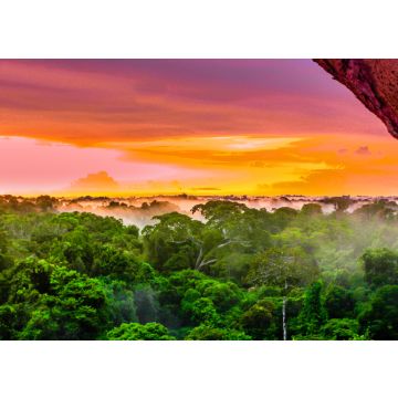 Lais Puzzle - Blick auf lila Sonnenuntergang über Regenwald bei Leticia in Kolumbien - 100, 200, 500 & 1.000 Teile