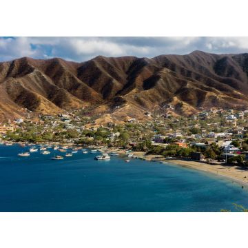 Lais Puzzle - Taganga Skyline Stadtbild Magdalena in Kolumbien - 100, 200, 500 & 1.000 Teile