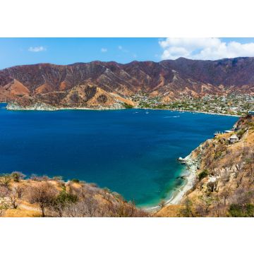 Lais Puzzle - Taganga Skyline Stadtbild Magdalena in Kolumbien Südamerika - 100, 200, 500 & 1.000 Teile