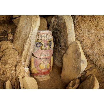 Lais Puzzle - Präkolumbianische Skulptur, Alto el Purutal, Archäologischer Park San Agustin, Departamento Huila, Kolumbien - 100, 200, 500 & 1.000 Teile