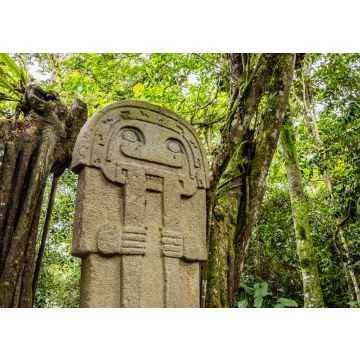 Lais Puzzle - Präkolumbianische Skulptur, Archäologischer Park San Agustin, Departamento Huila, Kolumbien - 100, 200, 500 & 1.000 Teile