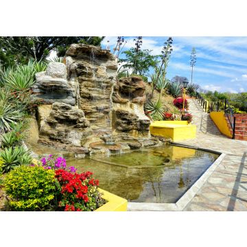 Lais Puzzle - Bunter Garten in Panachi in Santander, Kolumbien - 100, 200, 500 & 1.000 Teile