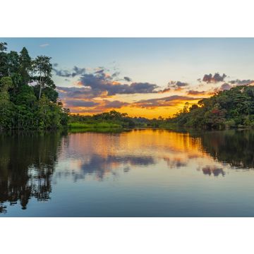 Lais Puzzle - Reflexion eines Sonnenuntergangs an einer Lagune im Amazonas-Regenwaldbecken, Kolumbien - 100, 200, 500 & 1.000 Teile