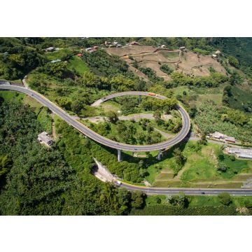 Lais Puzzle - Luftaufnahme der Helixbrücke Pereira Manizales in Risaralda Kolumbien - 100, 200, 500 & 1.000 Teile
