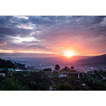 Lais Puzzle - Sonnenuntergang in der Stadt Pereira-Risaralda, Kolumbien. Panoramablick von El Tambo - 100, 200, 500 & 1.000 Teile