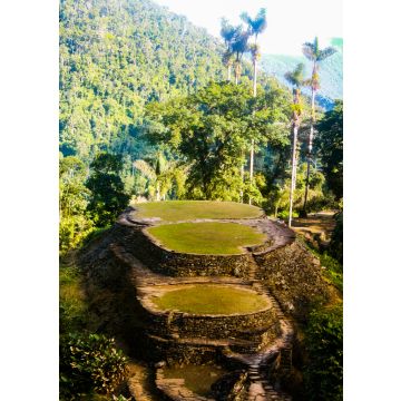 Lais Puzzle - Hauptterrassen in aller Wärme der verlorenen Stadt (indigener Name Teyuna), Sierra Nevada de Santa Marta, Magdalena, Kolumbien - 100, 200, 500 & 1.000 Teile
