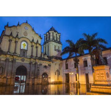 Lais Puzzle - Popayan, auch die schöne Stadt Popayan, nach Sonnenuntergang, Cauca, Kolumbien - 100, 200, 500 & 1.000 Teile