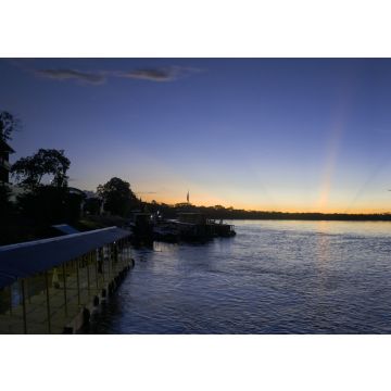 Lais Puzzle - Sonnenuntergang in San José del Guaviare am Flussufer, Kolumbien - 100, 200, 500 & 1.000 Teile