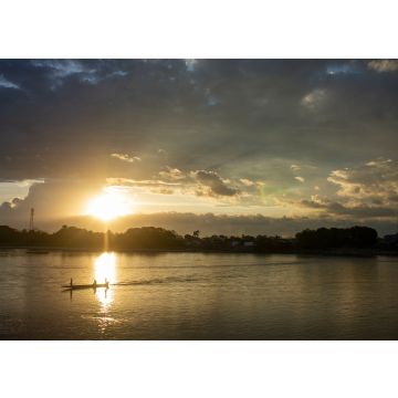 Lais Puzzle - Sonnenuntergang in den östlichen Ebenen, Arauquita Arauca, am Arauca-Fluss, Kolumbien - 100, 200, 500 & 1.000 Teile