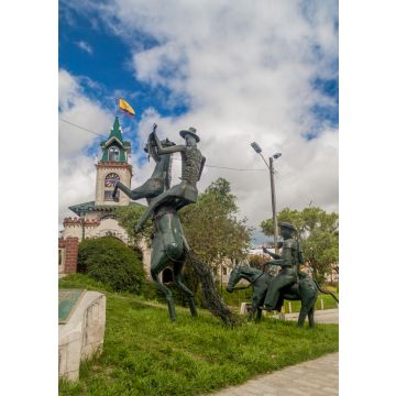 Lais Puzzle - Denkmal von Don Quijote in Loja, Ecuador - 100, 200, 500 & 1.000 Teile