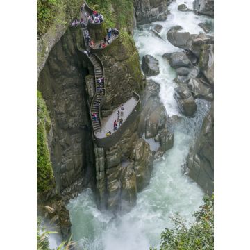 Lais Puzzle - Pailón del Diablo Wasserfall, Baños, Ecuador - 100, 200, 500 & 1.000 Teile