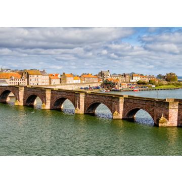 Lais Puzzle - Der Fluss Tweed und die alte Brücke von Berwick, Berwick-upon-Tweed, Northumberland, England - 100, 200, 500 & 1.000 Teile
