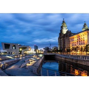 Lais Puzzle - Liverpool Merseyside am Morgen, England - 100, 200, 500 & 1.000 Teile