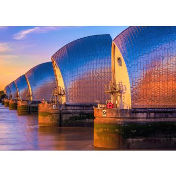 Lais Puzzle - Themse-Sperrwerk in London - 100, 200, 500 & 1.000 Teile