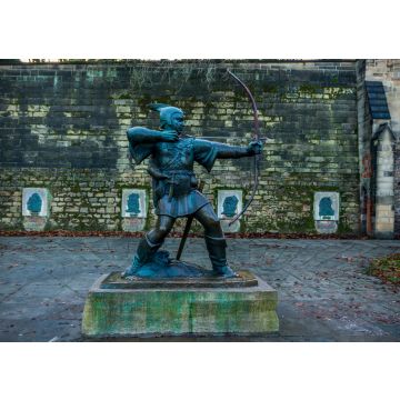 Lais Puzzle - Robin Hood-Statue, Nottingham, Nottinghamshire, England - 100, 200, 500 & 1.000 Teile