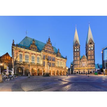 Lais Puzzle - Ansicht von Rathaus und Dom zu Bremen, Bremen, Deutschland - 100, 200, 500 & 1.000 Teile