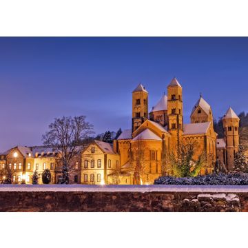 Lais Puzzle - Ansicht der Abteikirche Maria Laach, Rheinland-Pfalz, Deutschland. - 100, 200, 500 & 1.000 Teile