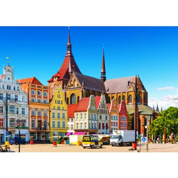 Lais Puzzle - Ansicht der Architektur in Rostock, Bundesland Mecklenburg, Deutschland. - 100, 200, 500 & 1.000 Teile