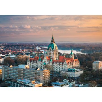 Lais Puzzle - Ansicht des Rathauses von Hannover, Deutschland. - 100, 200, 500 & 1.000 Teile