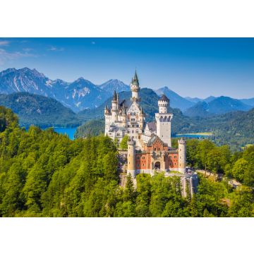 Lais Puzzle - Blick auf Schloss Neuschwanstein, Deutschland - 100, 200, 500 & 1.000 Teile